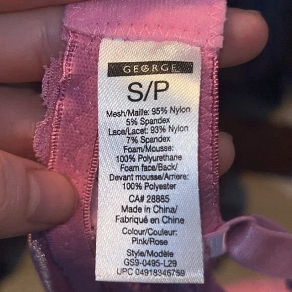 Pink Lacy Sheer Lingerie - Picture 2 of 2